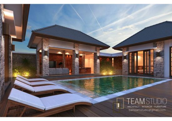 Desain Villa Bali Modern